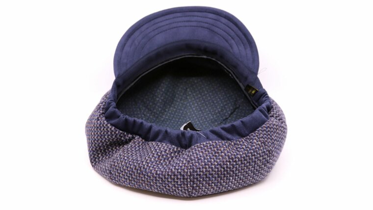 portaluri dames volumineuze ballonpet alis wolmix golfjes blauw
