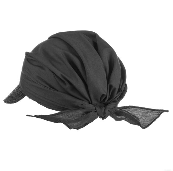 seeberger stofpet stro katoenmix black