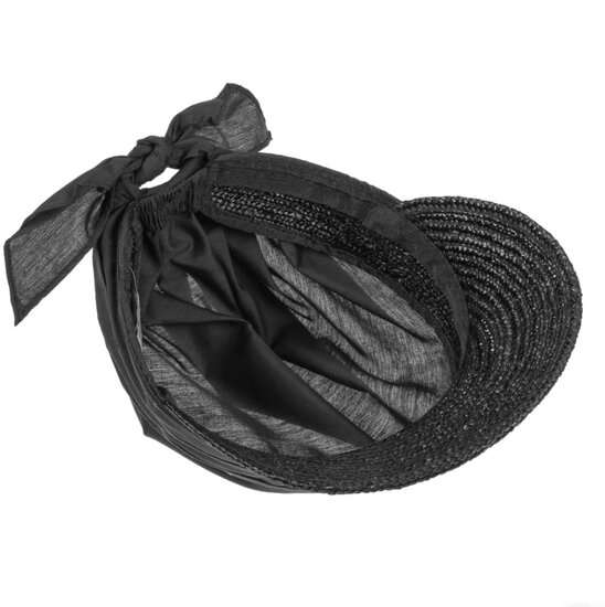 seeberger stofpet stro katoenmix black