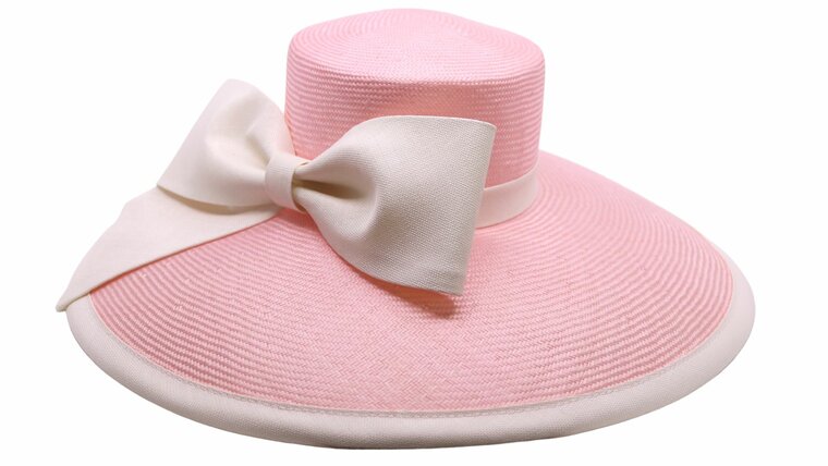 whiteley occasion hat wide brim parasisal charlotte blossom and ivory