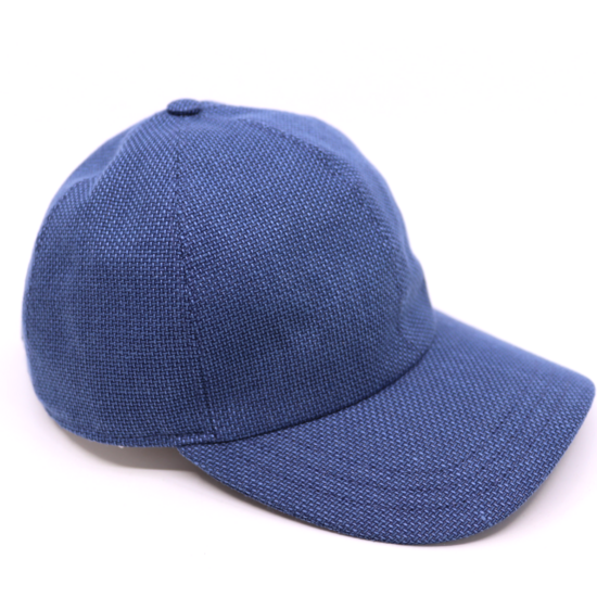 portaluri baseball cap zomer linnen katoen jeans blue