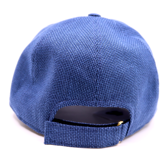 portaluri baseball cap zomer linnen katoen jeans blue