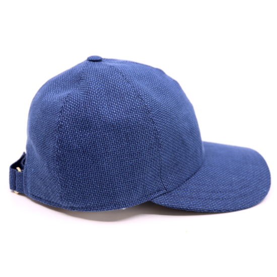 portaluri baseball cap zomer linnen katoen jeans blue