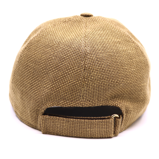 portaluri baseball cap zomer linnen katoen camel