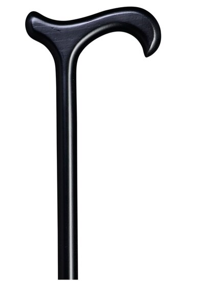 gastrock dames wandelstok zwart