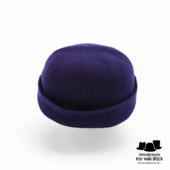 kopka toque muts scheerwol navy