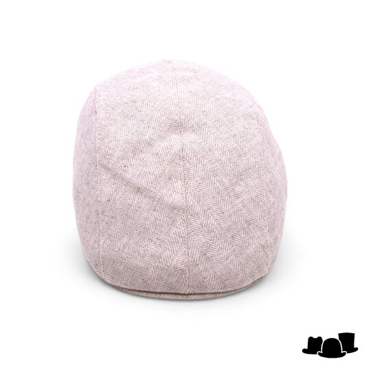 portaluri ivy pet split linnen mix visgraat sand beige