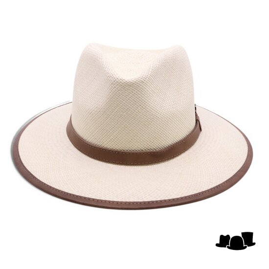 vintimilla outdoor fedora panama leder naturel