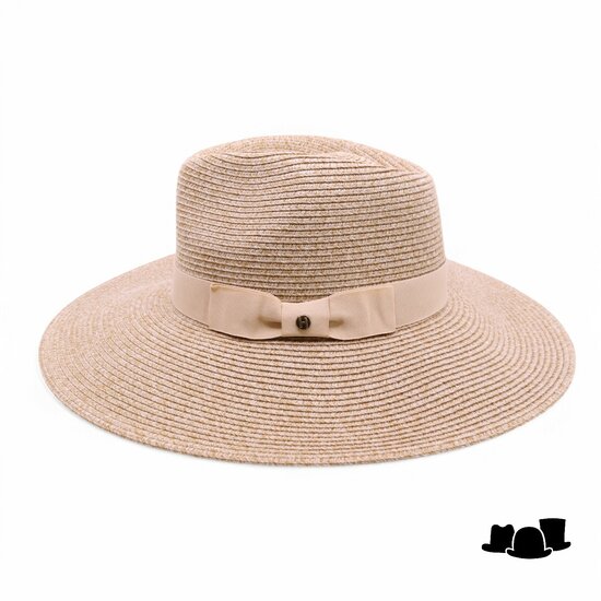 house of ord summer fedora fiona wide brim flexibraid natural