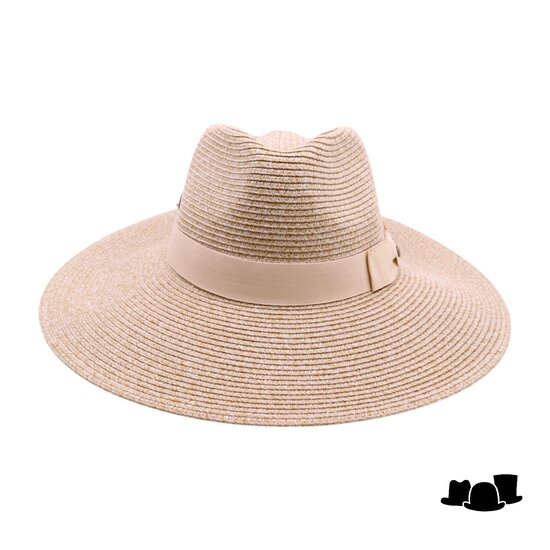 house of ord summer fedora fiona wide brim flexibraid natural