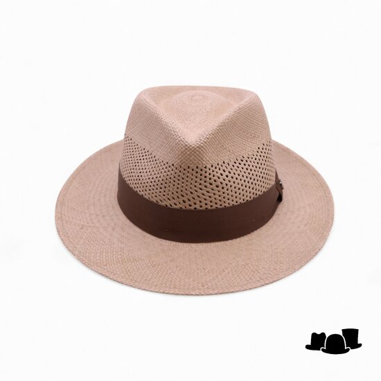 vintimilla fedora klassiek panama ventilatie stone