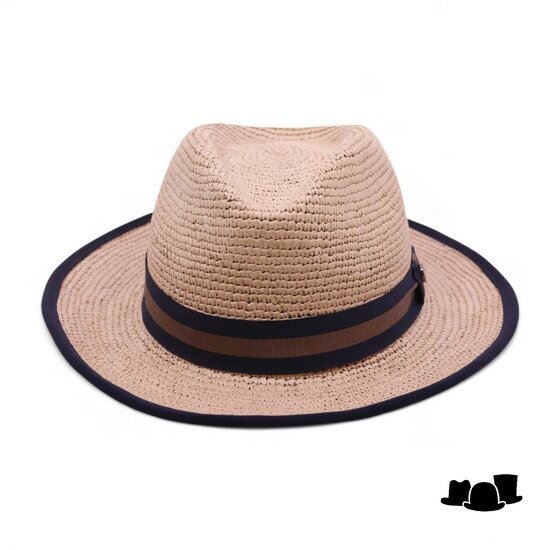 vintimilla fedora klassiek sydney panama crochet stone
