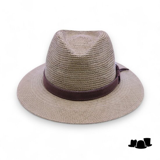 vintimilla fedora sydney panama crochet olive green