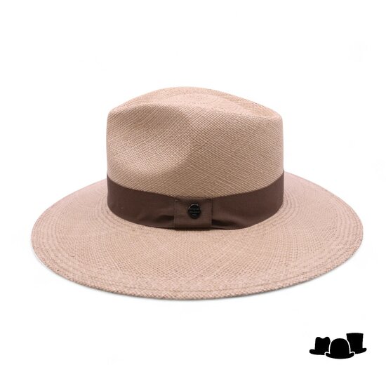 vintimilla fedora brede rand panama stone