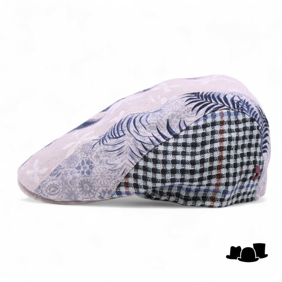 alfonso deste ivy pet jhon patchwork linnen blue shades