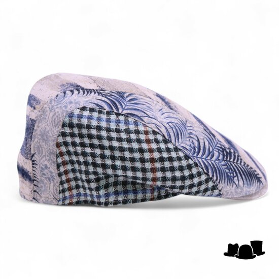 alfonso deste ivy pet jhon patchwork linnen blue shades