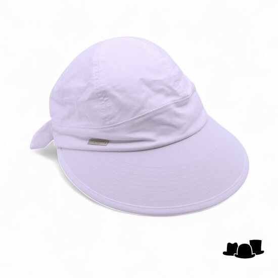 seeberger visor cap philippa katoen white