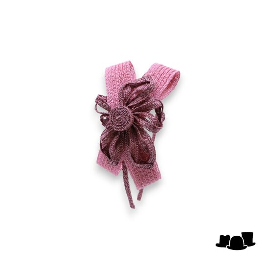 bedacht fascinator bigod vintage pink