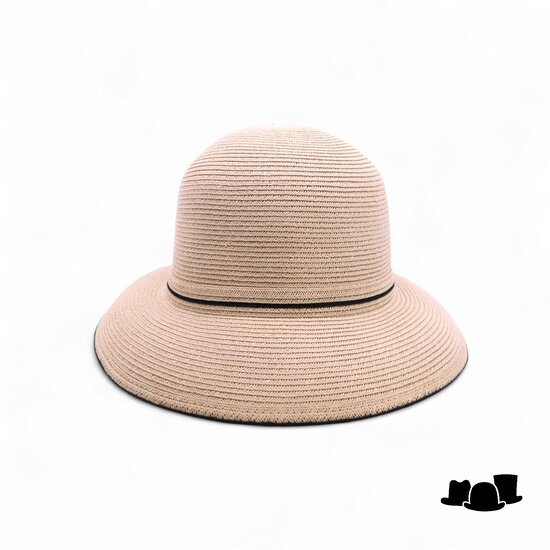 bedacht zomer hoed aline cellulose beige