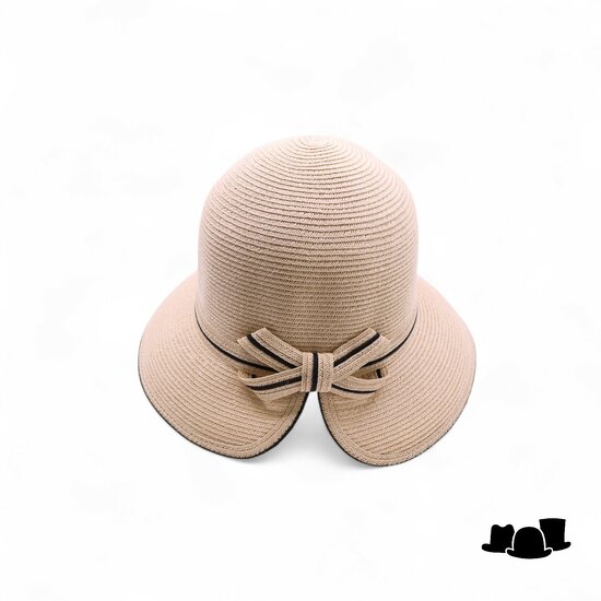 bedacht zomer hoed aline cellulose beige