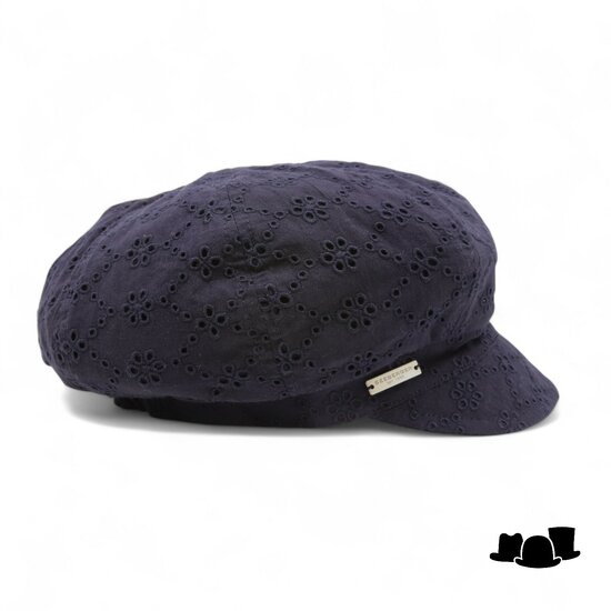 seeberger ballonpet broderie black