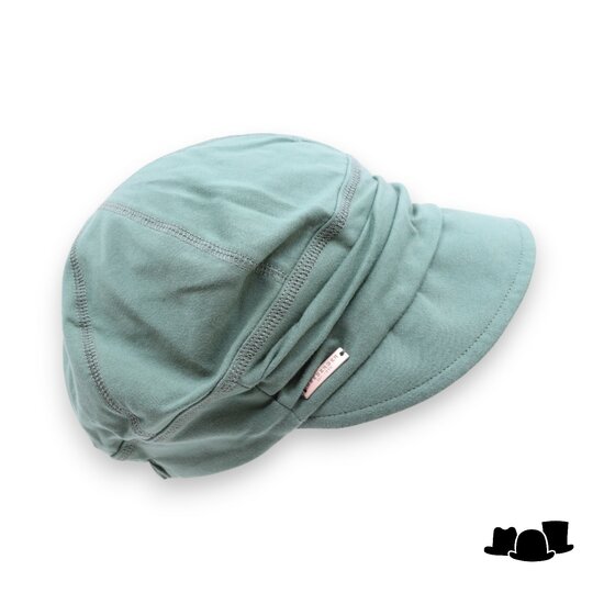 seeberger softcap basic katoen pine green
