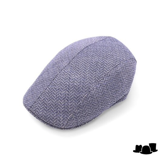 portaluri ivy pet split linnen mix graphic visgraat blauw