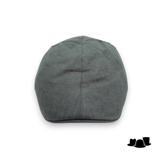 jos van dijck ivy pet six panel linnen olijf groen