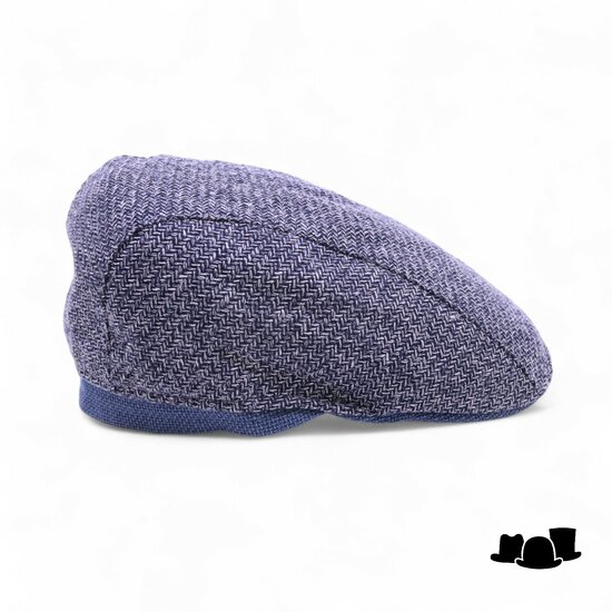 portaluri ivy pet split contrast katoen blauw