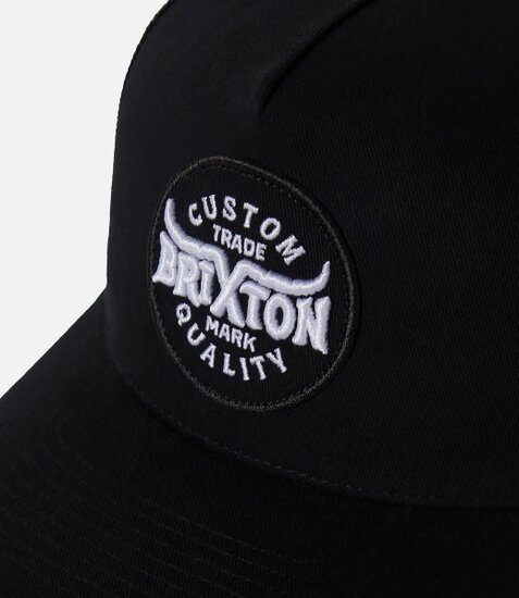 brixton trucker cap gibson black