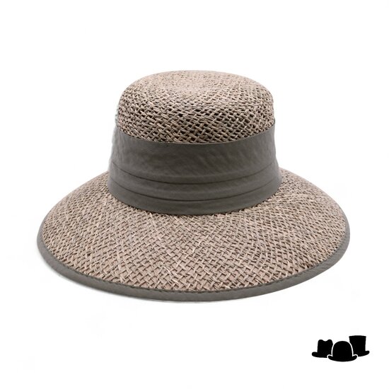 seeberger bolero seagrass natural and kakhi