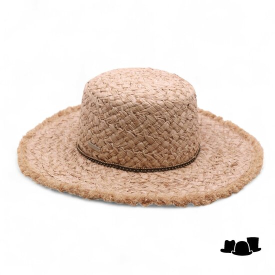 seeberger zomerhoed coastal crown raffia natural