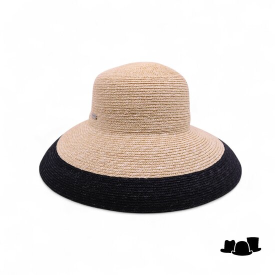 seeberger zomerhoed camille stro natural and black