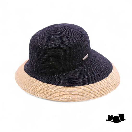 seeberger zomerhoed camille stro black and natural