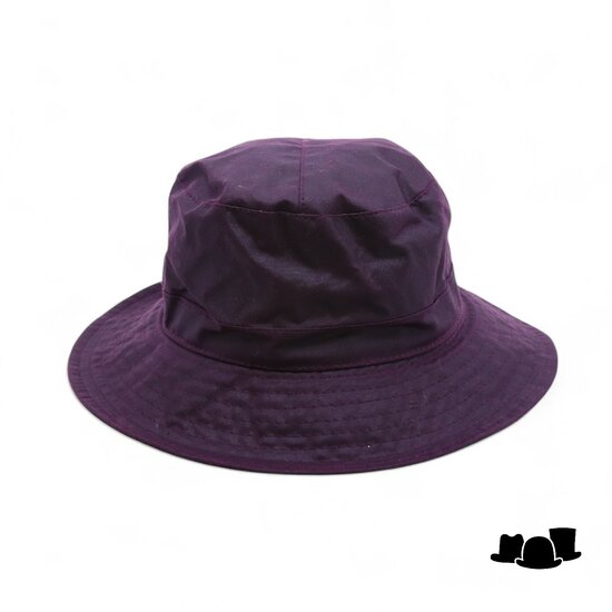 jos van dijck regenhoed westerschelde wax bordeaux