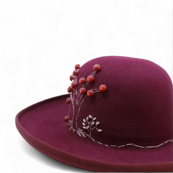 tesi bespoke pallone open crown lanscape bordeaux 