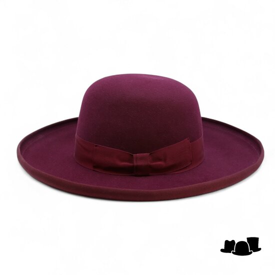 tesi pallone open crown haarvilt bordeaux