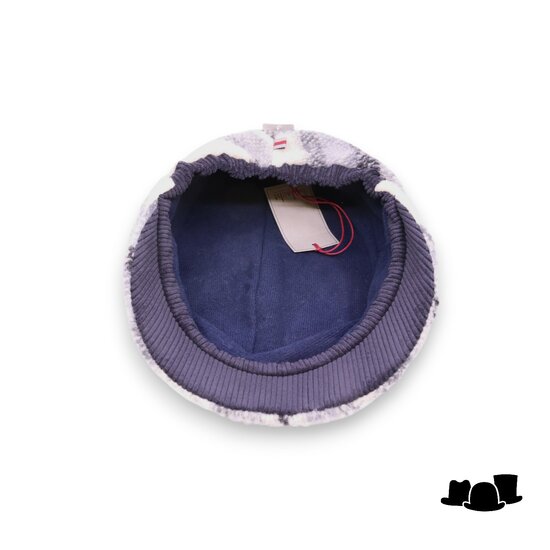 bedacht ballonpet urana wolmix creme grijs