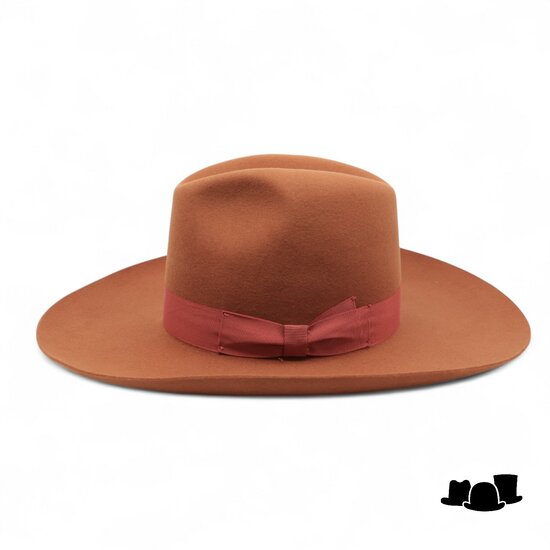 jos van dijck fedora la cavallerizza premium haarvilt burnt orange