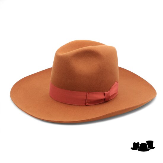 jos van dijck fedora la cavallerizza premium haarvilt burnt orange