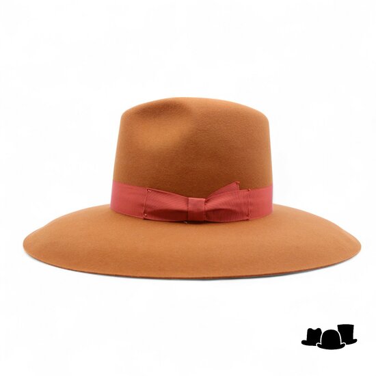 jos van dijck fedora la cavallerizza premium haarvilt burnt orange