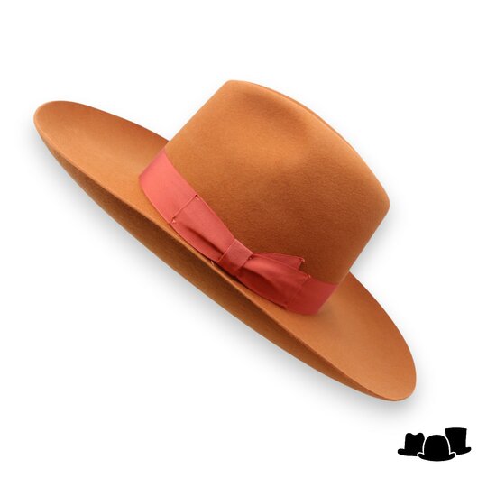 jos van dijck fedora la cavallerizza premium haarvilt burnt orange