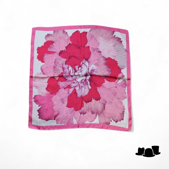 onkar neckerchief ginko fuchsia