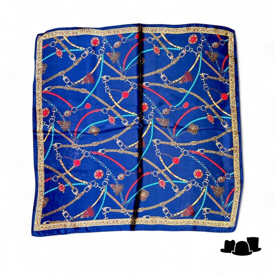 onkar neckerchief belts navy