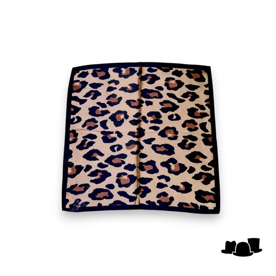 onkar neckerchief sjaal classic animal print panter