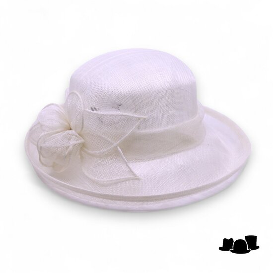 seeberger gelegenheidshoed marielle sinamay ivory