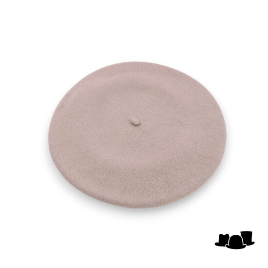elosegui alpino baret model 12.5 merino wolvilt chacemire beige