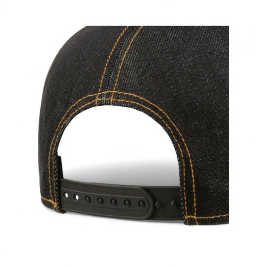 stetson trucker cap denim lighting 