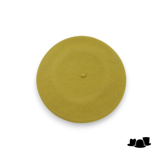 elosegui alpino baret model 12.5 merino wolvilt lime green