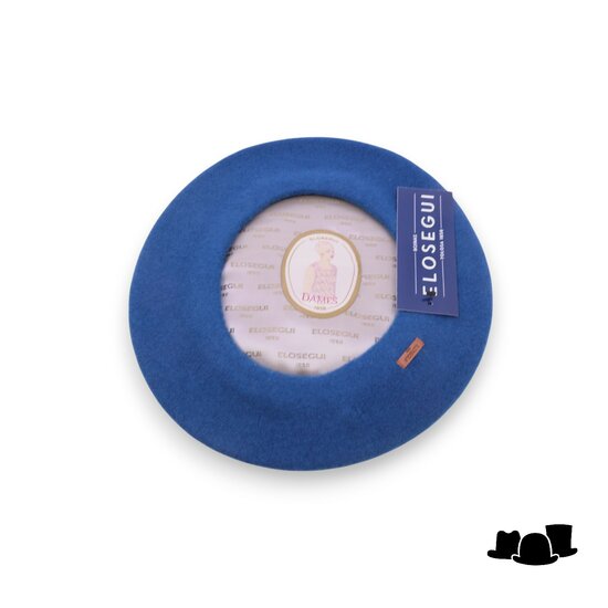 elosegui alpino baret model 12.5 merino wolvilt blu